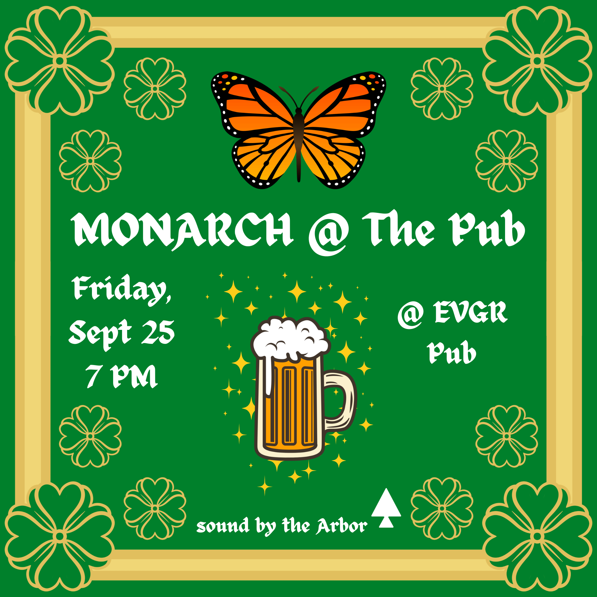 EVGR Pub and DJ poster